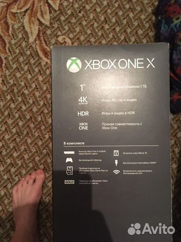 Игровая приставка Xbox one x