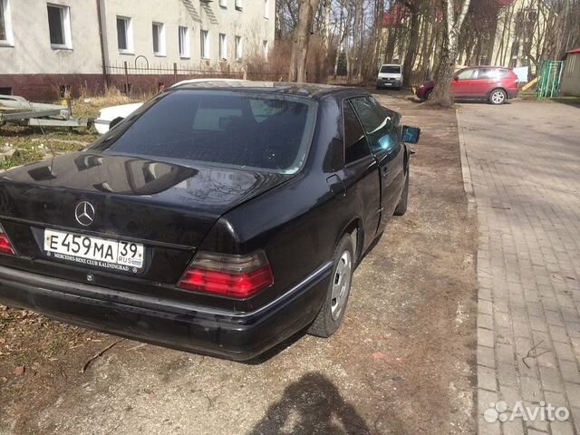 Купе Mercedes w124 m103 124 по частям
