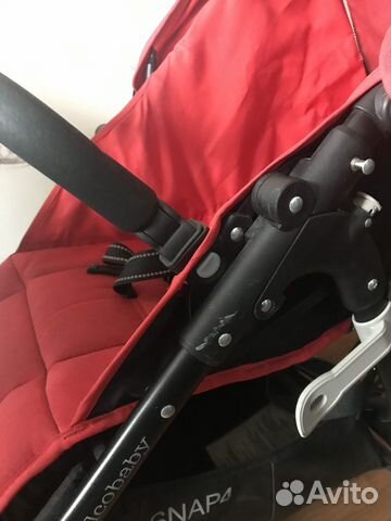 Коляска прогулочная Valco baby Snap 4 красная Коляска прогулочная Valco baby Snap 4 красная