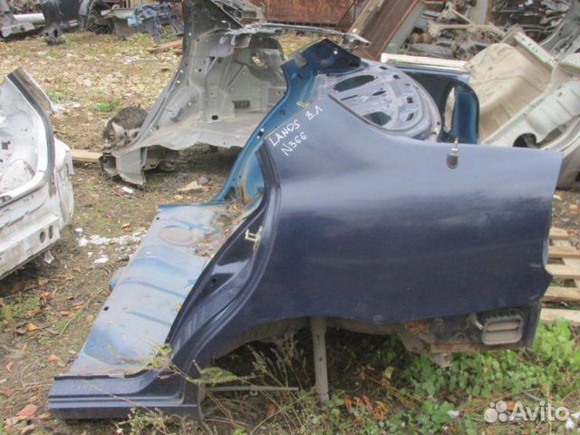 Часть кузова задний Chevrolet Lanos