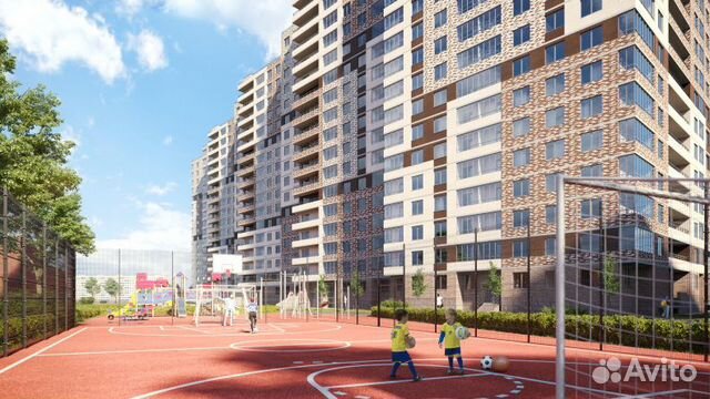 1-к квартира, 33.5 м², 2/17 эт.
