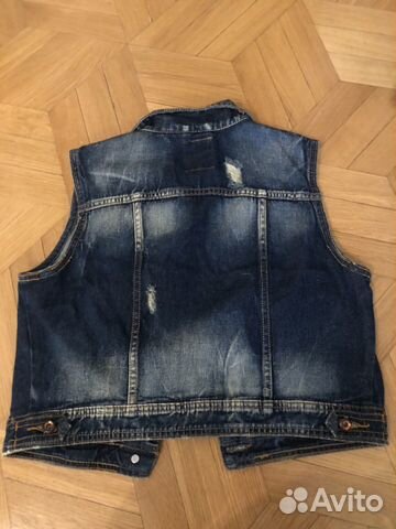 Джинсовка без рукавов Bershka Джинсовка без рукавов Bershka