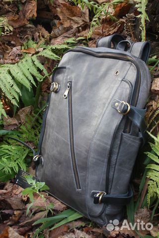 Рюкзак портфель натуральная кожа Made in India Рюкзак портфель натуральная кожа Made in India