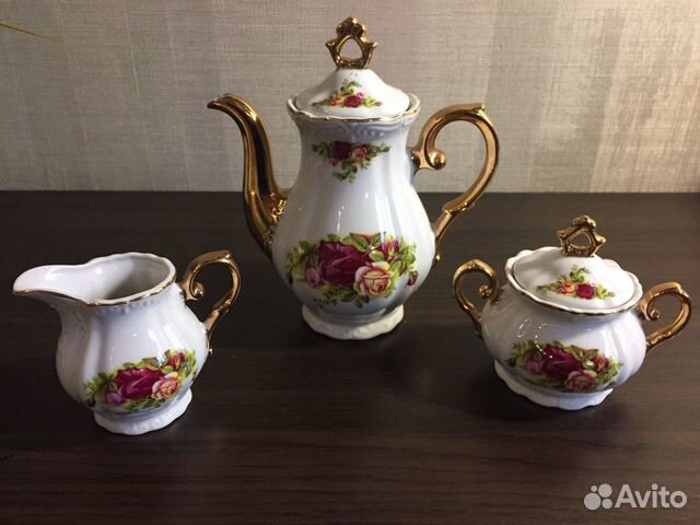 Сервиз кофейный (фарфор) Япония Сервиз кофейный (фарфор) Япония