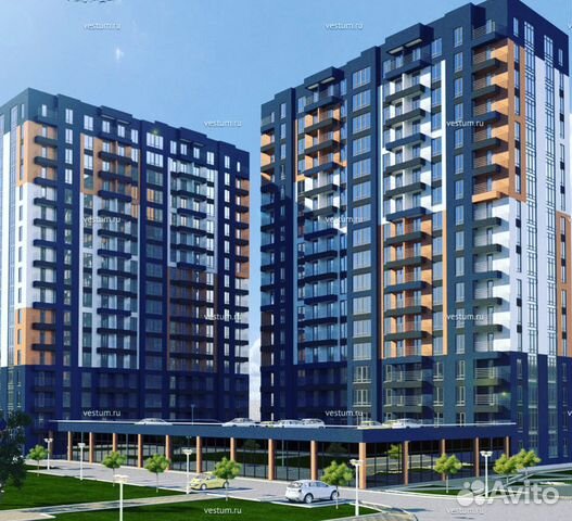 2-к квартира, 40.3 м², 4/18 эт. 2-к квартира, 40.3 м², 4/18 эт.