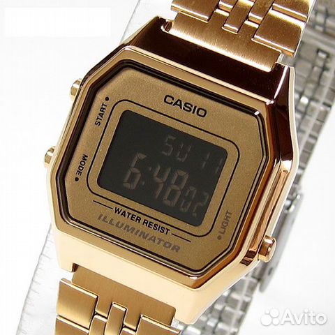 Часы наручные casio LA-680WGA-9B