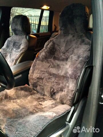 Меховые накидки из натуральной овчины на сиденья