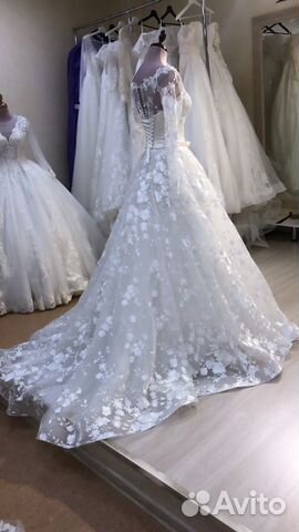 Платье свадебное новое