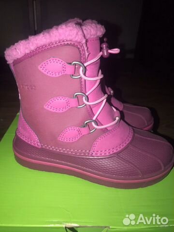 Сапоги зимние Crocs