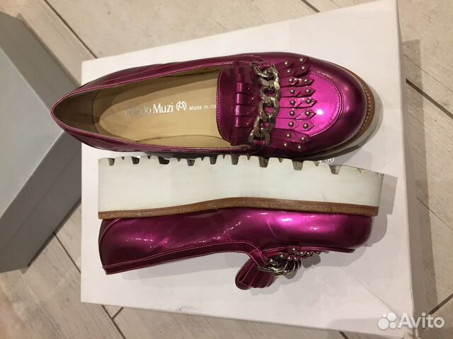 Туфли на танкетке Nando Muzi 36,5-37 Туфли на танкетке Nando Muzi 36,5-37