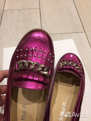 Туфли на танкетке Nando Muzi 36,5-37 Туфли на танкетке Nando Muzi 36,5-37