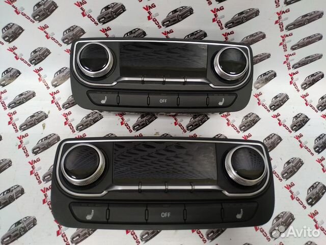 Панель управления климатом audi q7 4m0919158d
