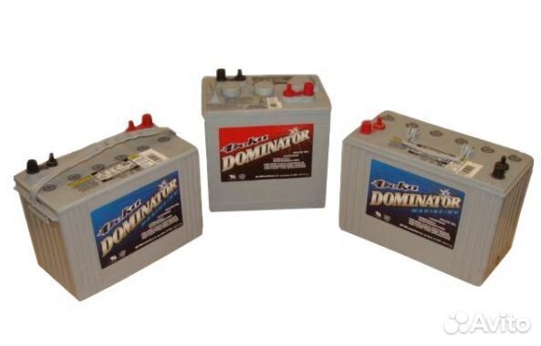 Тяговый аккумулятор Deka 8GTE35 (6V 210Ah)