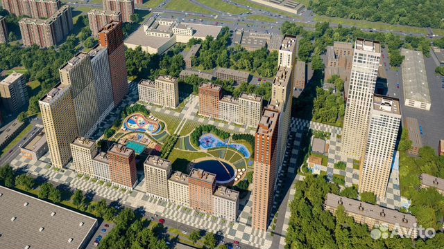 1-к квартира, 37.7 м², 39/45 эт. 1-к квартира, 37.7 м², 39/45 эт.