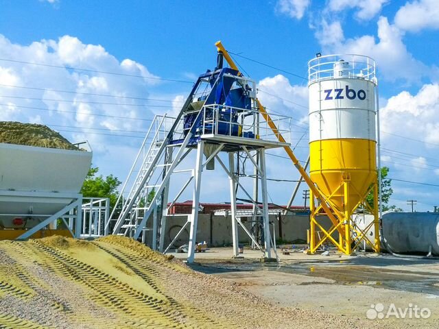 Стационарный бетонный завод Скип-45 Стационарный бетонный завод Скип-45