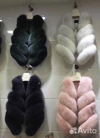Жилетка из песца. Арт: 2390 Жилетка из песца. Арт: 2390