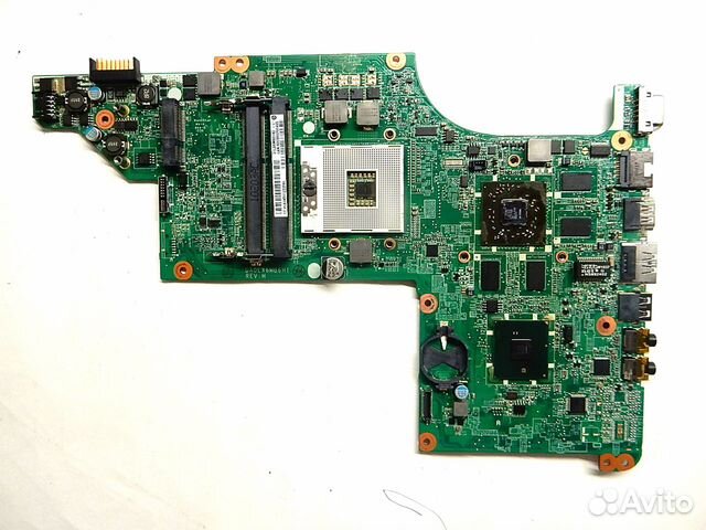 Материнская плата DA0LX6MB6H1 REV:H HP dv6-3000