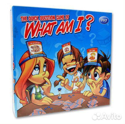 Настольная игра на английском «What am I»