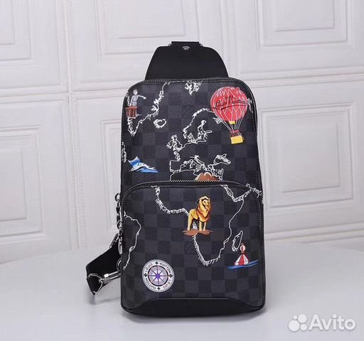 Рюкзак Louis Vuitton Damier Graphite