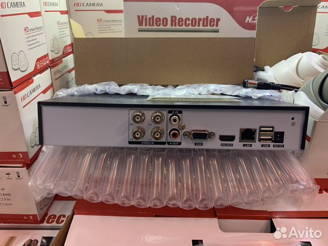 Комплект видеонаблюдения на 4 камеры HD 720