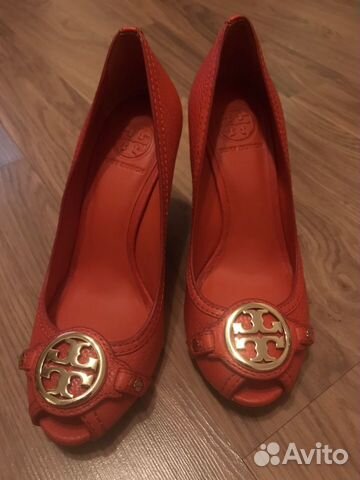 Туфли на танкетке Tory Burch