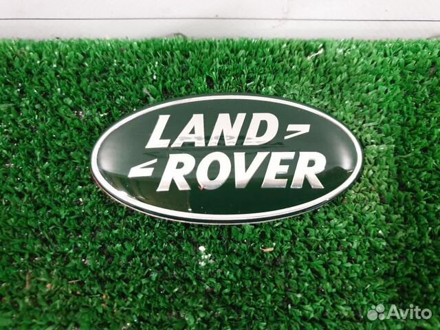 Эмблема решетки радиатора land rover зеленая Disc Эмблема решетки радиатора land rover зеленая Disc