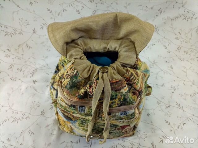 Рюкзак из гобелена 