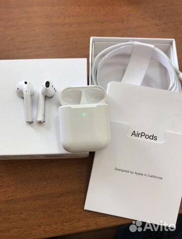 Airpods 2 premium качество арт.0572