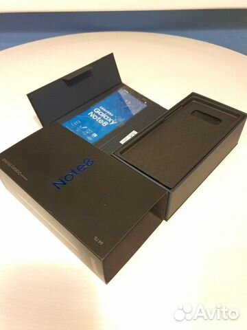Коробка от samsung Galaxy Note 8