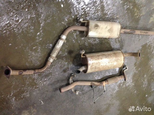 Hyundai Getz 2003 глушитель