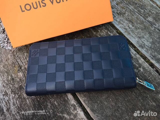 Новый мужской кошелек портмоне кожа Louis Vuitton Новый мужской кошелек портмоне кожа Louis Vuitton