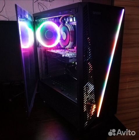 Игровой пк(6/12 2,9Ghz;8gbRAM;RX560 4gb;1Tb/120gb)