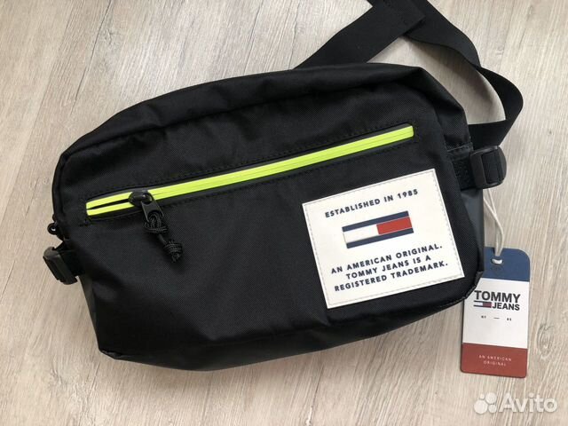 Новая мужская сумка через плечо Tommy Hilfiger