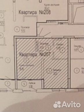 1-к квартира, 39 м², 5/10 эт.