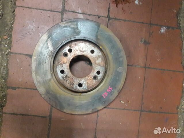 Диск тормозной передний Hyundai ix 35 2011