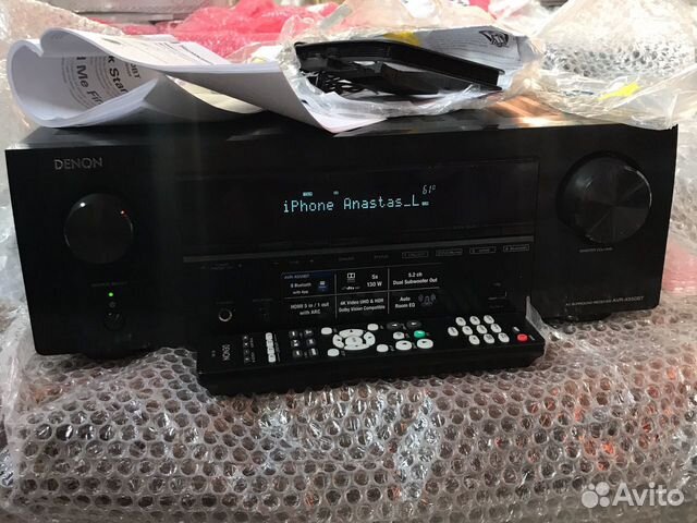 AV-ресивер Denon AVR-X550BT