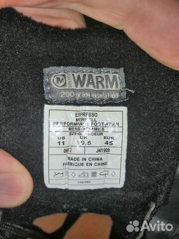 Ботинки зимние Merrell