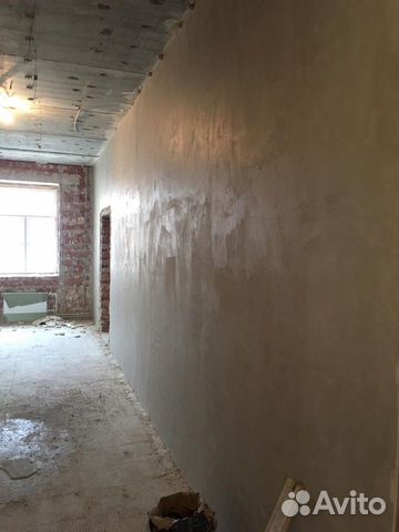 Штукатурка машинным способом, штукатурка стен