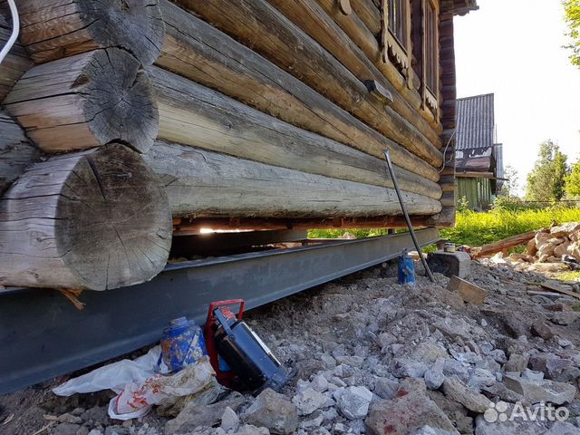 Ремонт фундамента дачного дома Ремонт фундамента дачного дома