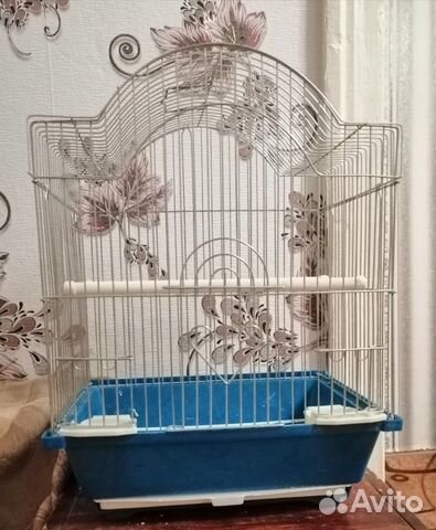 Клетка для волнистый попугаев купить на Зозу.ру - фотография № 1