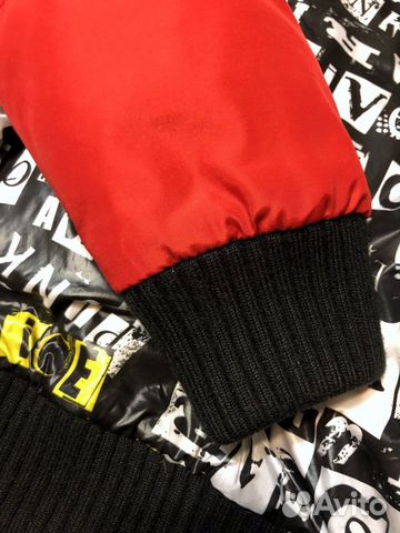 Красная зимняя куртка пуховик Iceberg, 48