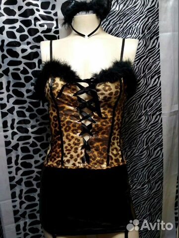 Костюм кошки 42-46 реал фото новый