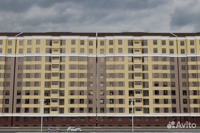 2-к квартира, 69 м², 8/10 эт.