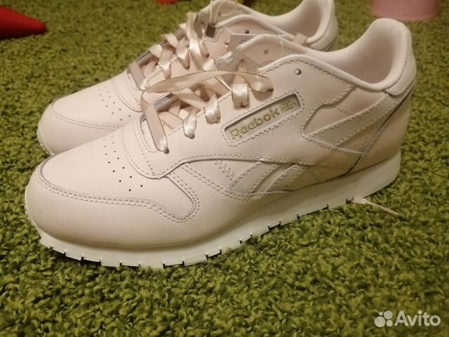 Кроссовки кожанные Reebok, оригинал, новые