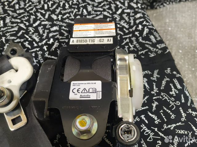 Honda crv4 ремень безопасности правый Honda crv4 ремень безопасности правый