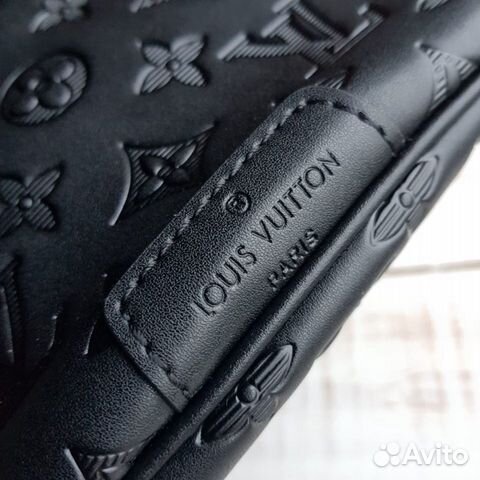 Сумка поясная Louis Vuitton черная