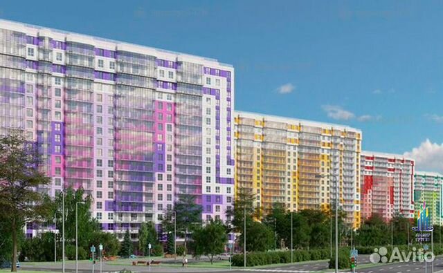 1-к квартира, 41.7 м², 12/19 эт.