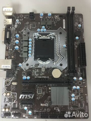 Материнская плата H110 S1151