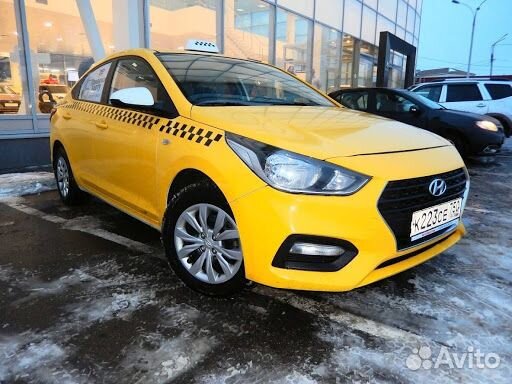 Водитель такси Hyundai Solaris без залога Водитель такси Hyundai Solaris без залога