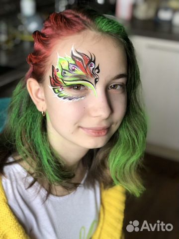 Аквагрим, выпускной, детский сад, боди-арт, образ Аквагрим, выпускной, детский сад, боди-арт, образ